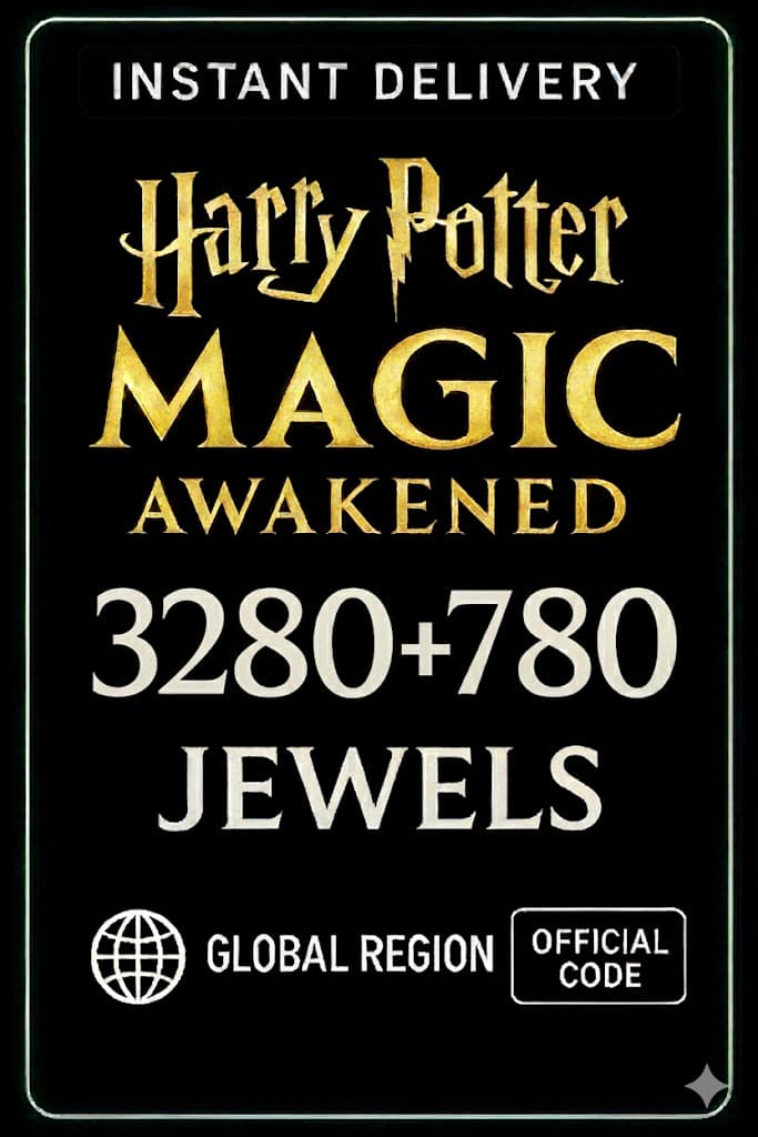 Harry Potter: Magic Awakened - 3280+780 Gimsteinar - Hleðsla