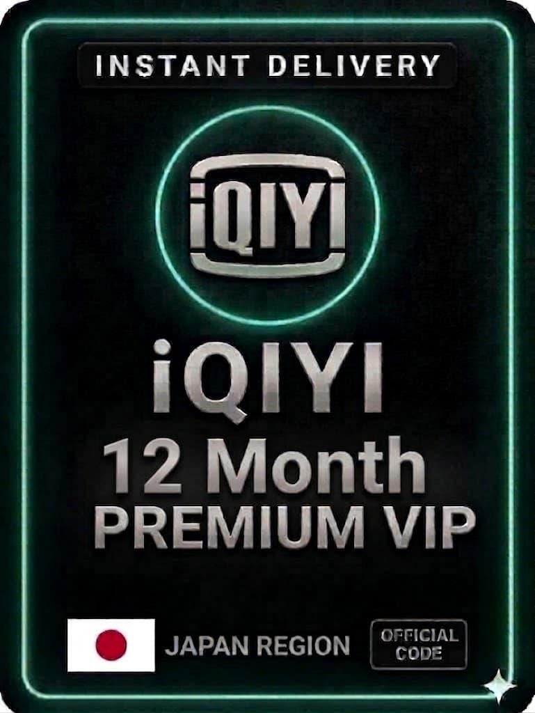 iQIYI 12 Month Premium VIP Japan