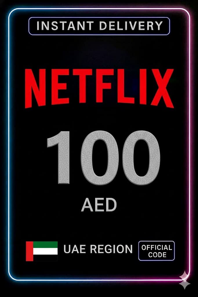Netflix Gift Card 100 AED
