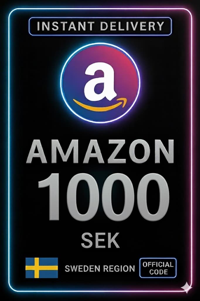 Amazon Ajándékkártya - Svédország 1000 SEK