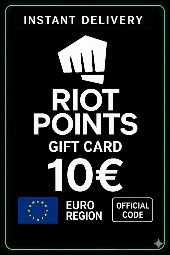 Riot Points Gift Card 10 Euro