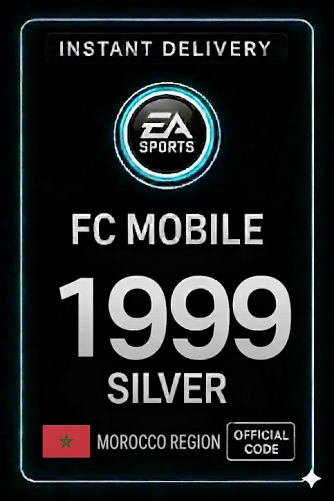 FC Mobile 1999 արծաթ Նվեր Քարտ - Մարոկո