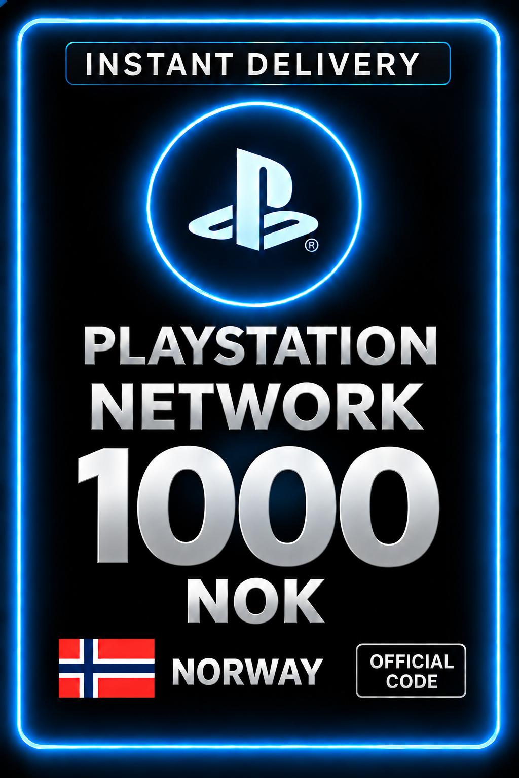 PSN Card Norway - 1000 NOK