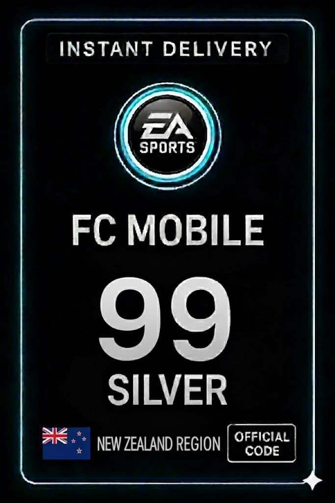 FC Mobile 99 Silver गिफ्ट कार्ड - न्यूज़ीलैंड