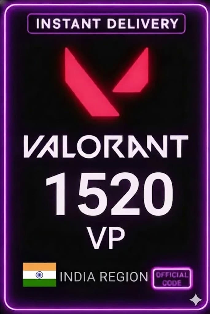 Valorant 1520 Points (India)