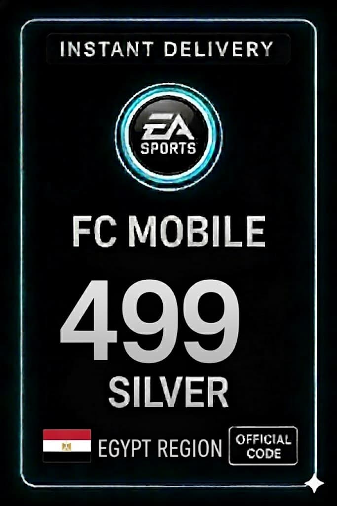FC Mobile 499 արծաթ Նվեր Քարտ - Եգիպտոս