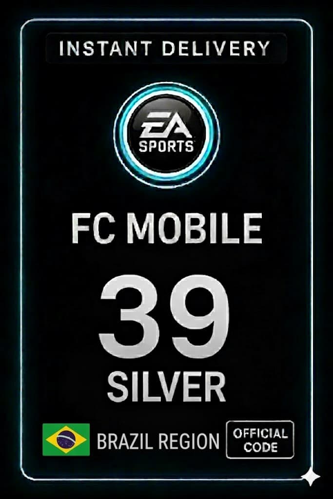 FC Mobile 39 Silver Gift Card - Բրազիլիա