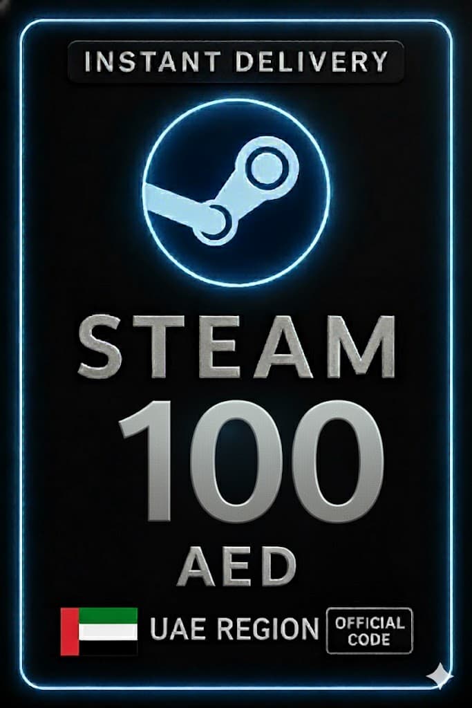 스팀 지갑 코드 100 AED (UAE)