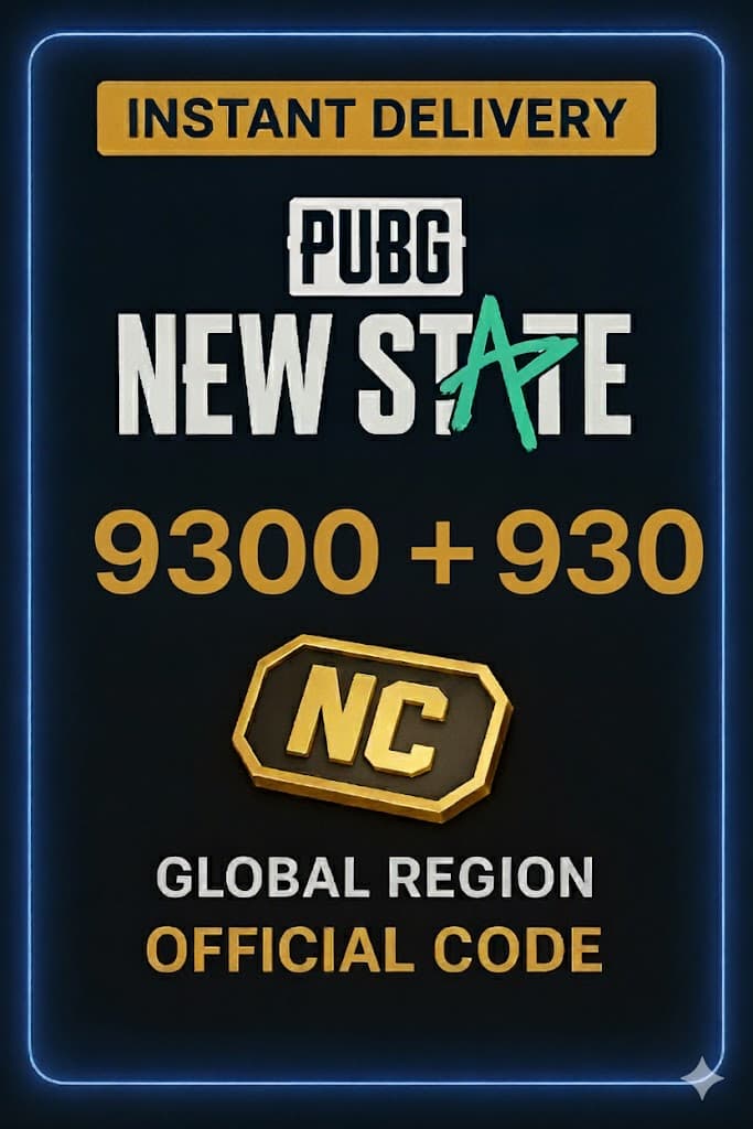 PUBG Nový Stav - 9300+930 NC