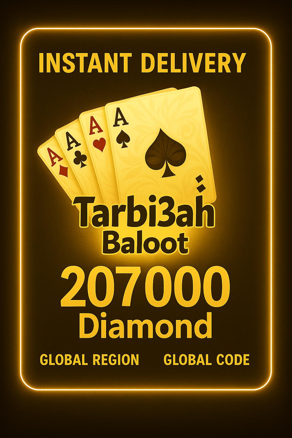 Tarbi3ah Baloot 207000 Diamant