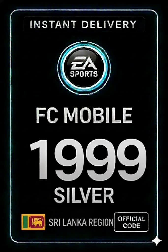 FC Mobile 1999 Ezüst Ajándékkártya - Srí Lanka