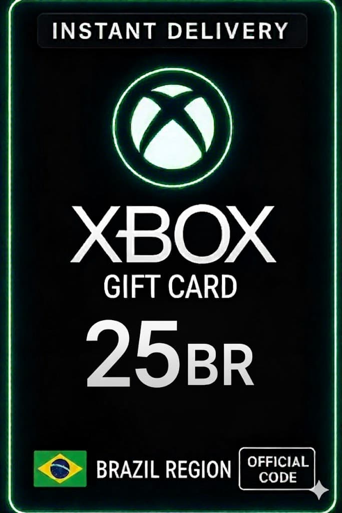 Tarjeta Regalo Xbox Brasil - BR $25