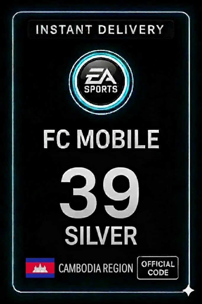 FC Mobile 39 כסף כרטיס מתנה - קמבודיה