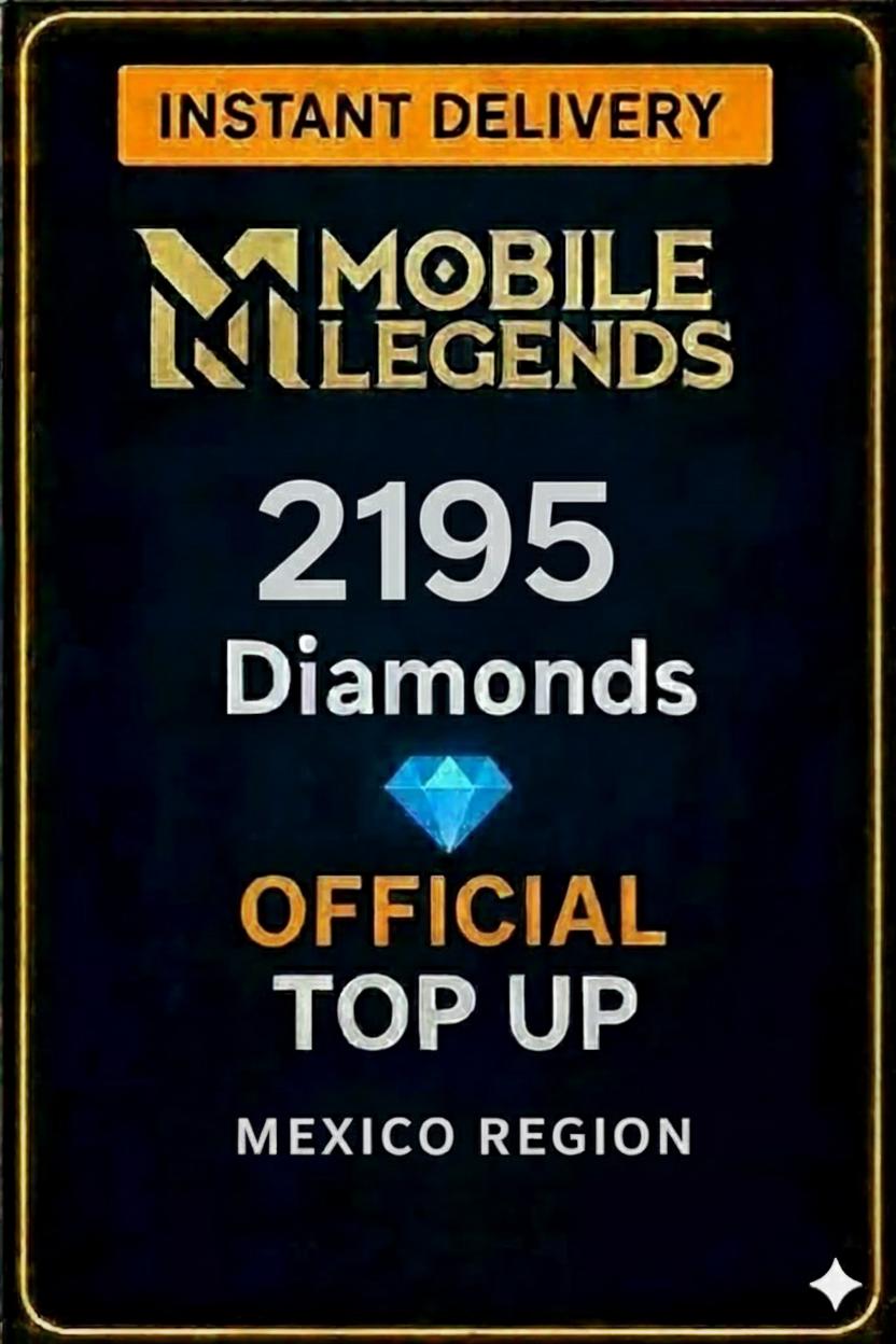 Mobile Legends - 2195 Diamonds Top-Up (Mexico)