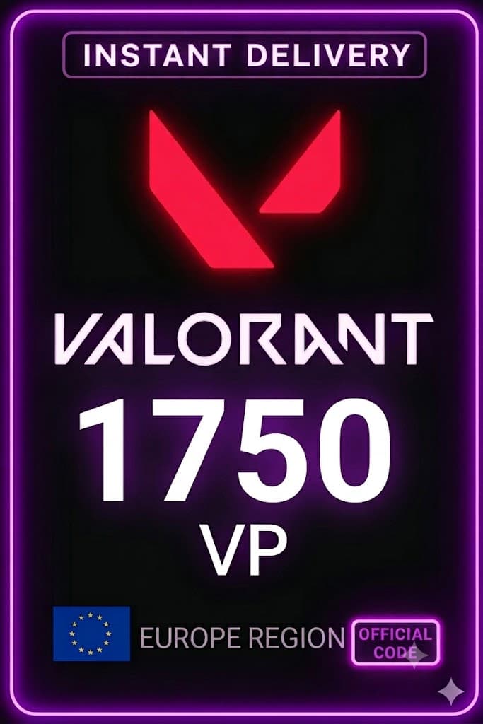 Valorant Points 1750 VP (EU Server)