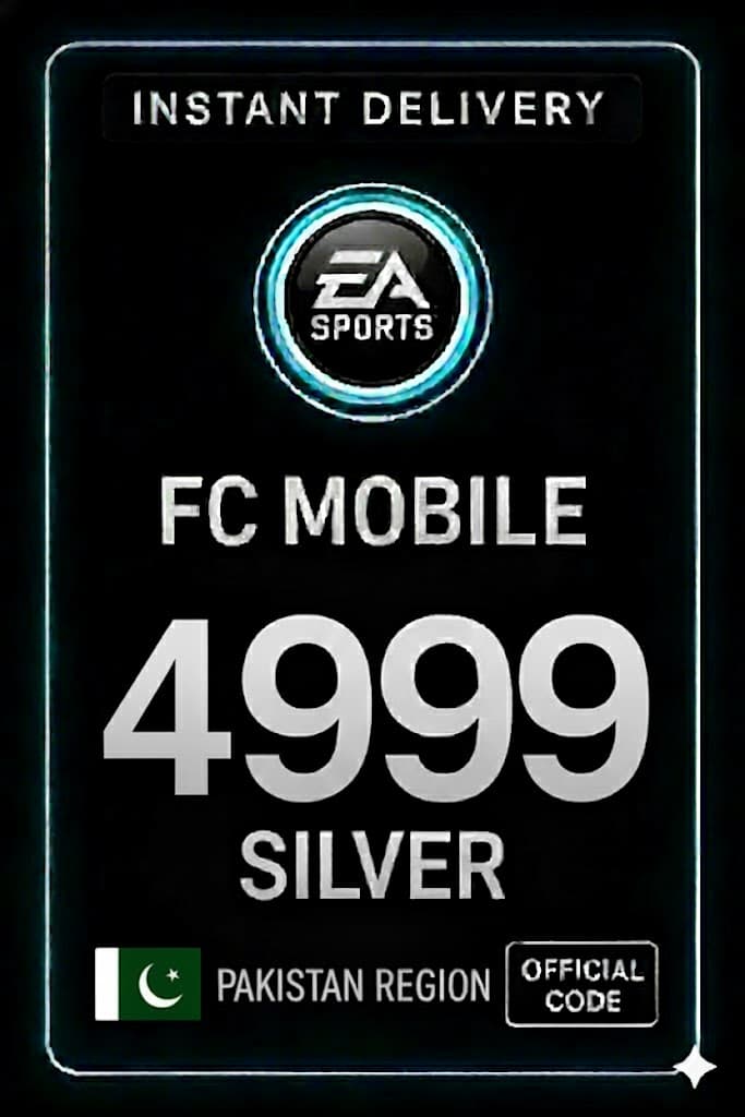 FC Mobile 4999 արծաթ - Պակիստան