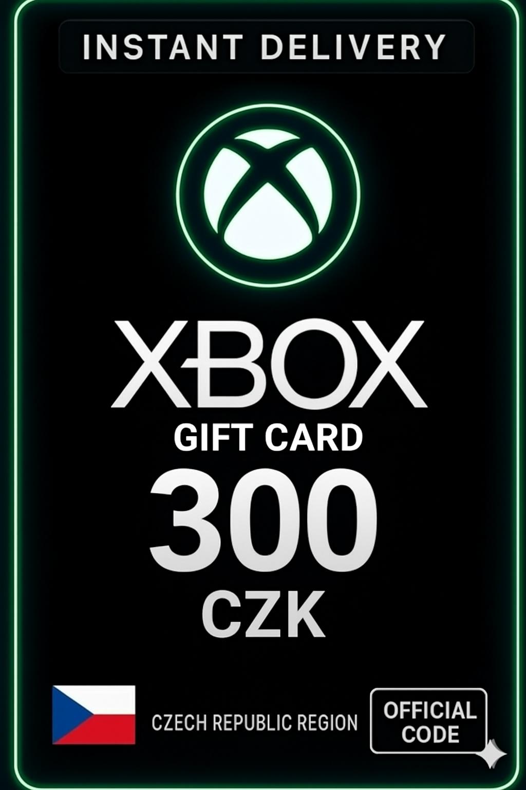 XBOX Live картка Чехія - 300 CZK