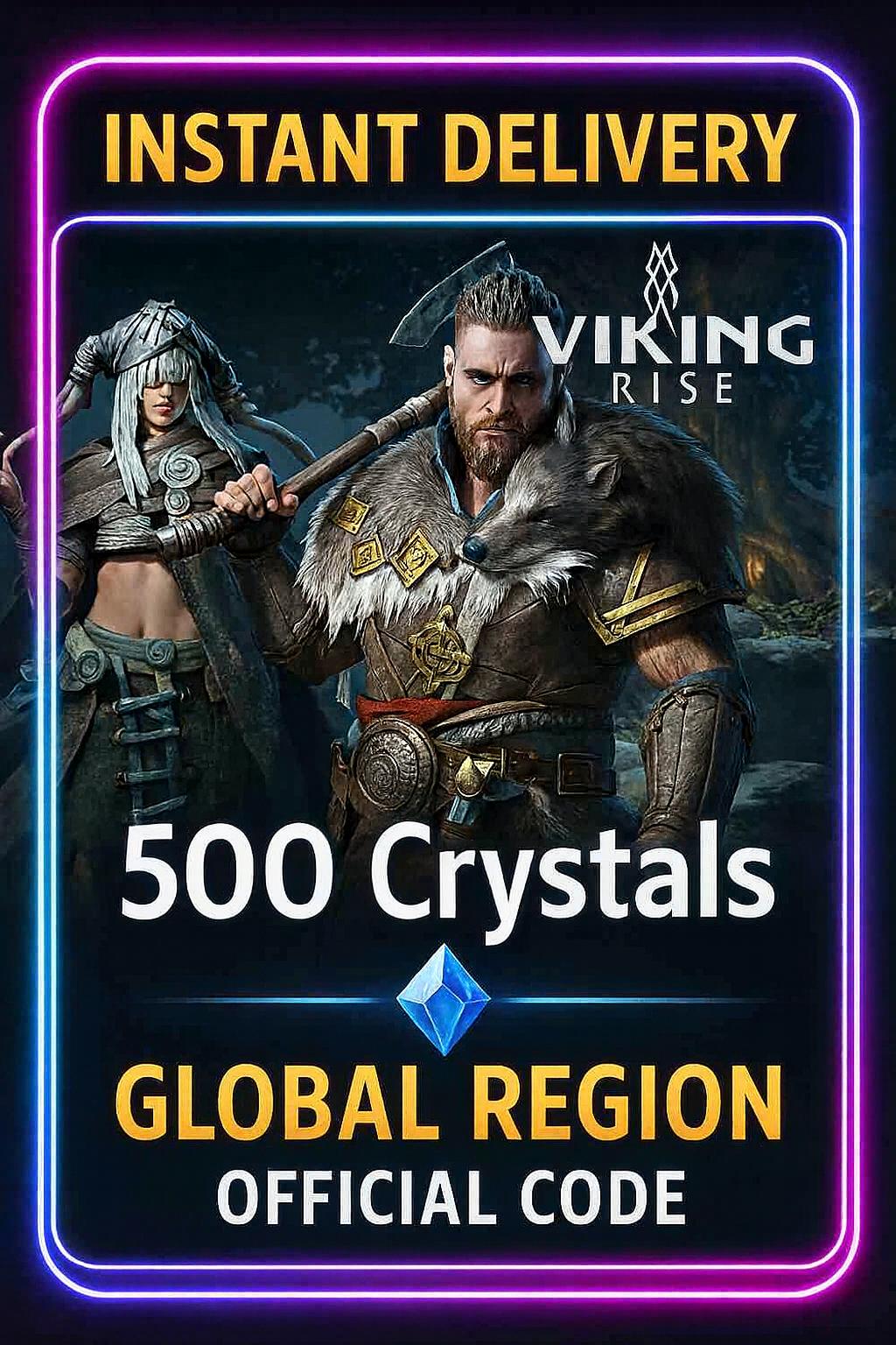 Viking Rise - 500 Crystals (عالمي)