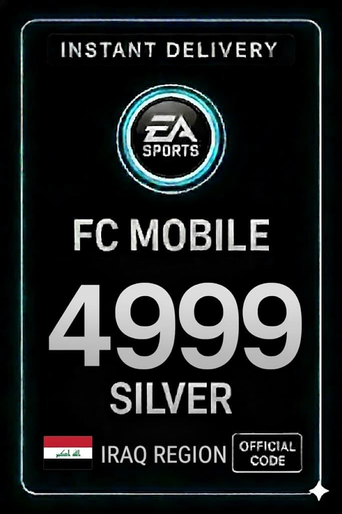 FC Mobile 4999 Gümüş Hədiyyə Kartı - İraq