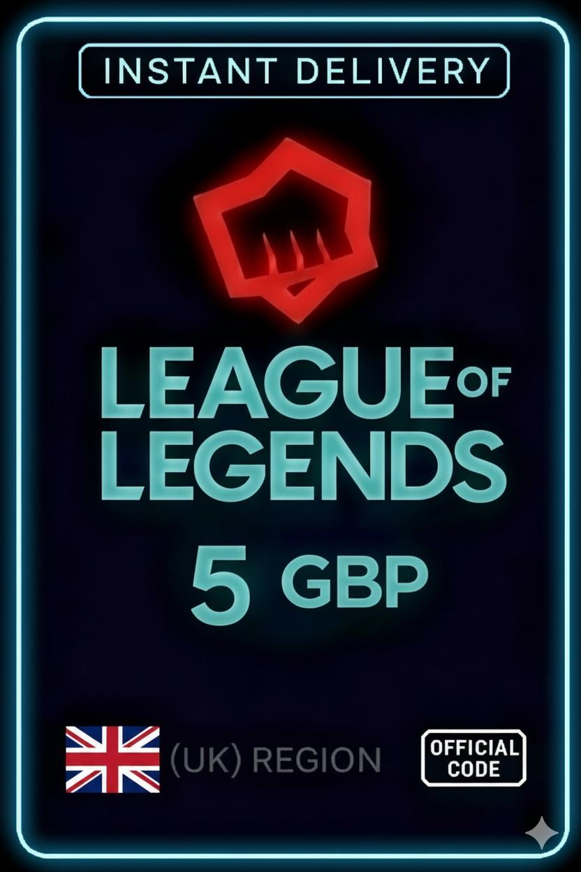Riot Points 5 GBP (Vương quốc Anh)