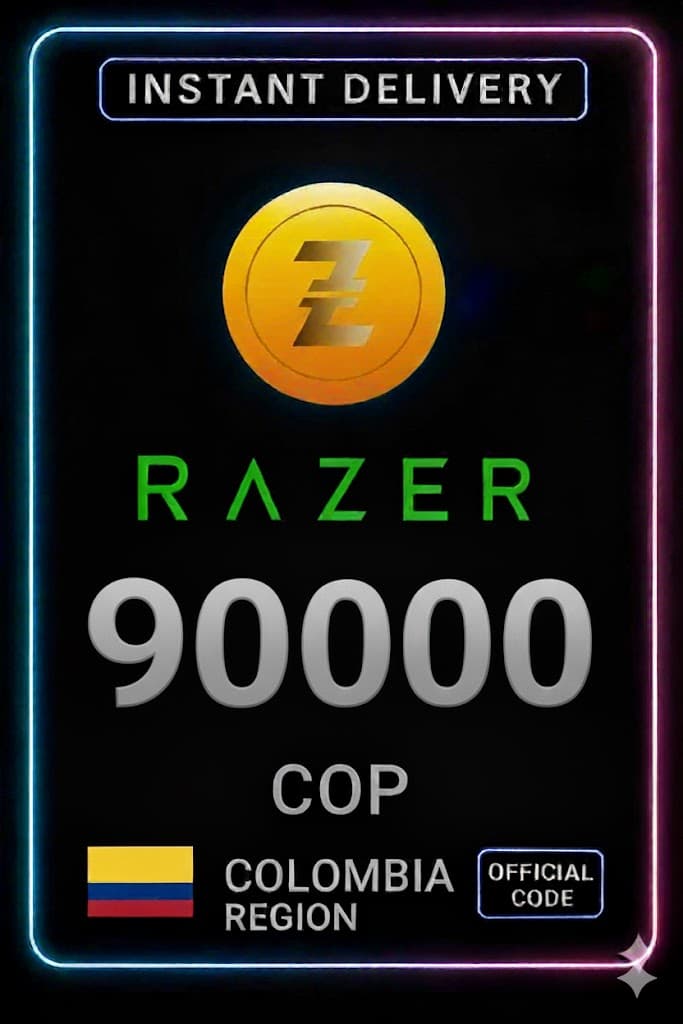 Razer Gold Κολομβία 90000COP