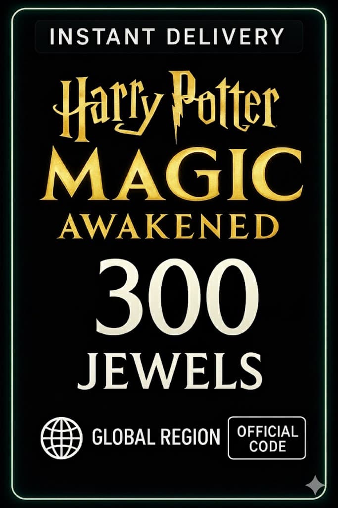 Harry Potter: Magic Awakened - 300 Gimsteinar - Hleðsla