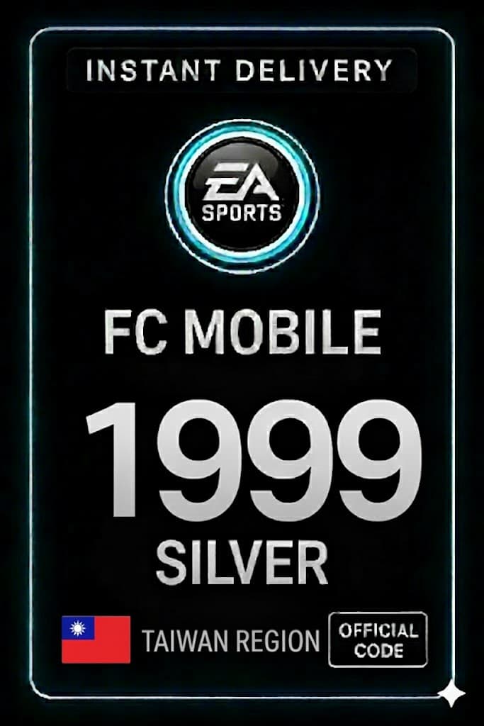 FC Mobile 1999 Srebro Poklon Kartica - Tajvan