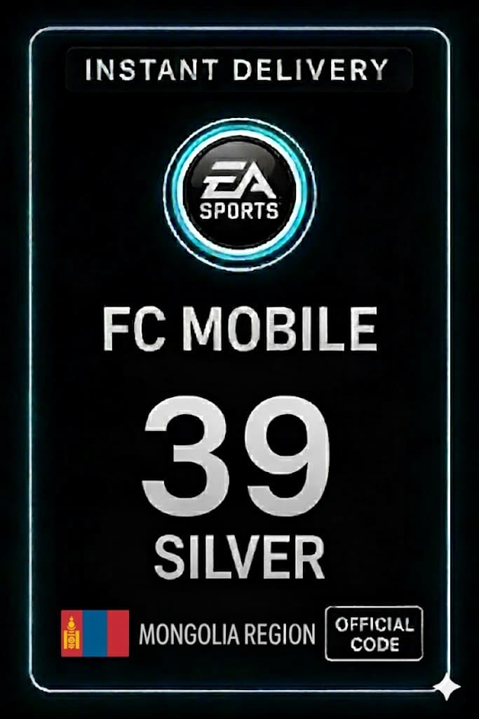 FC Mobile 39 Srebrny Karta Podarunkowa - Mongolia