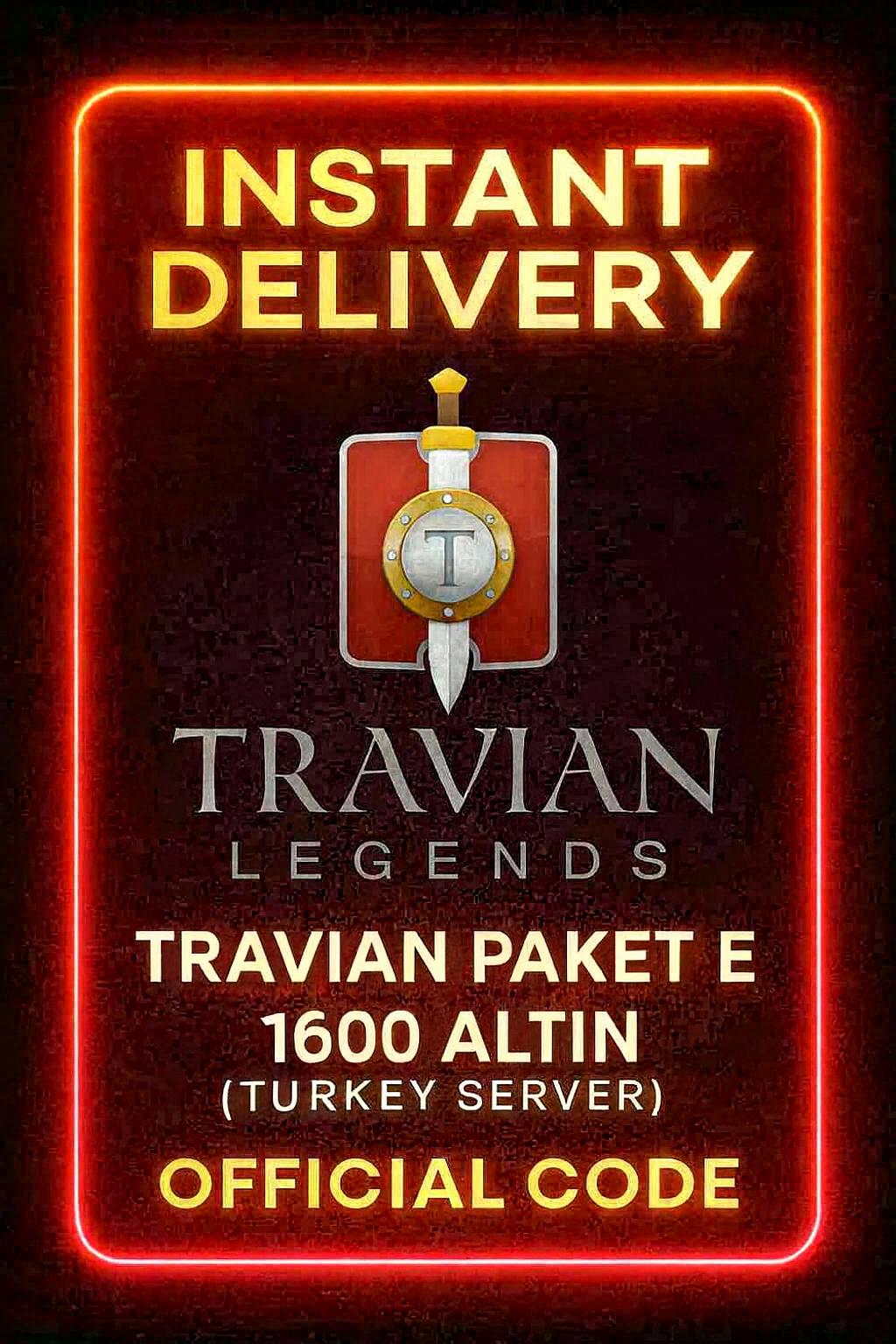 Travian Paket E - 1815 Altın (Turkey Server)