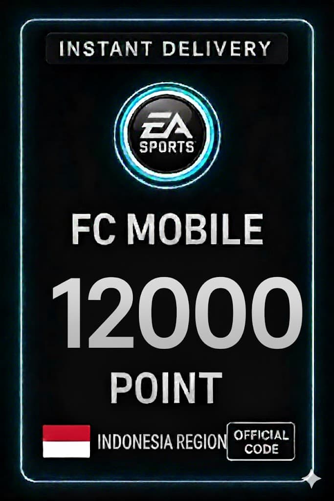 FC Mobile 12000 Pont Ajándékkártya - Indonézia