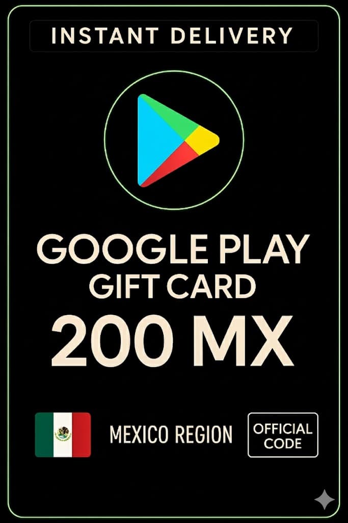 Google Play Gift Card - Mexico MX 200