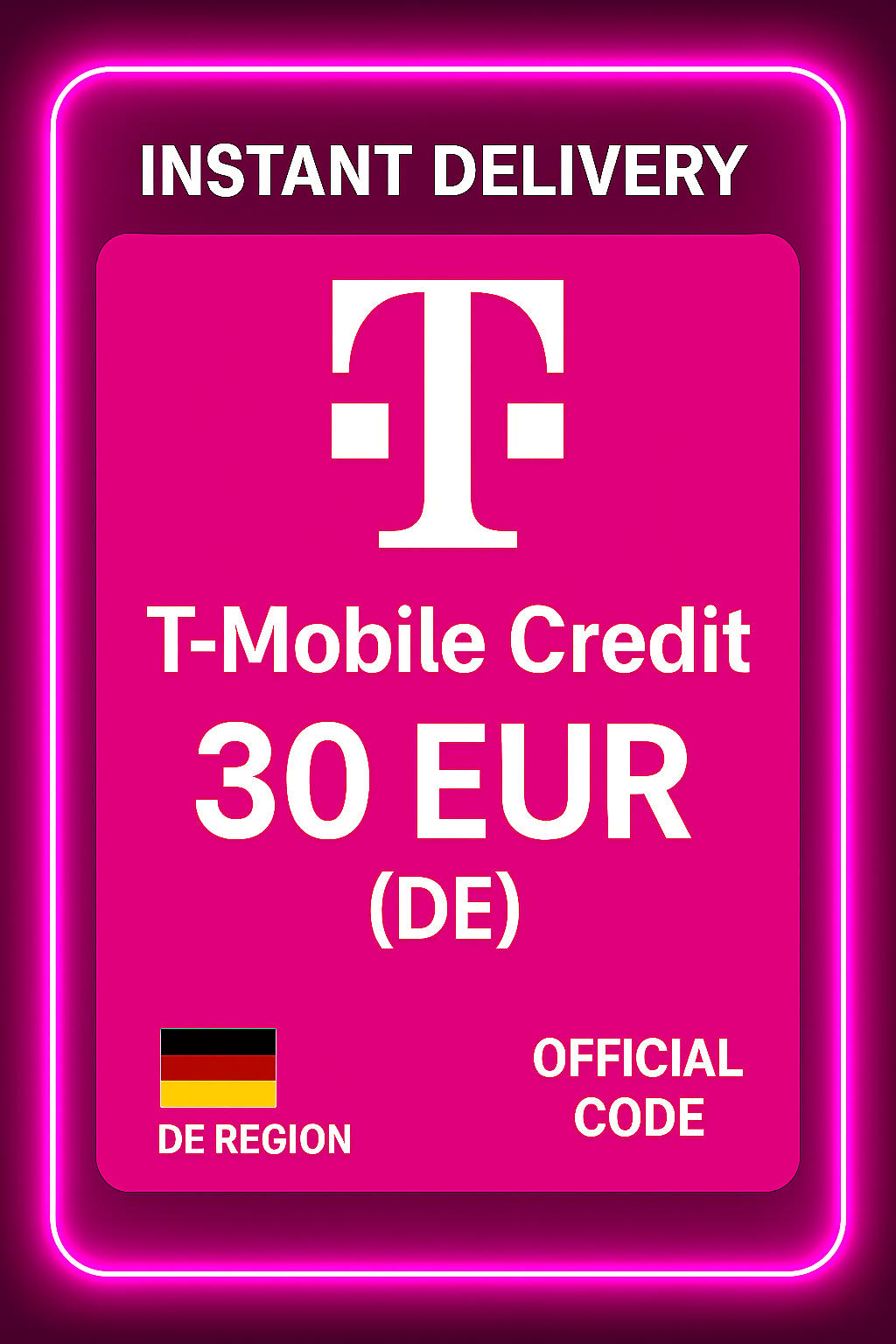 T-Mobile кредит - 30 ЕУР (ДЕ)