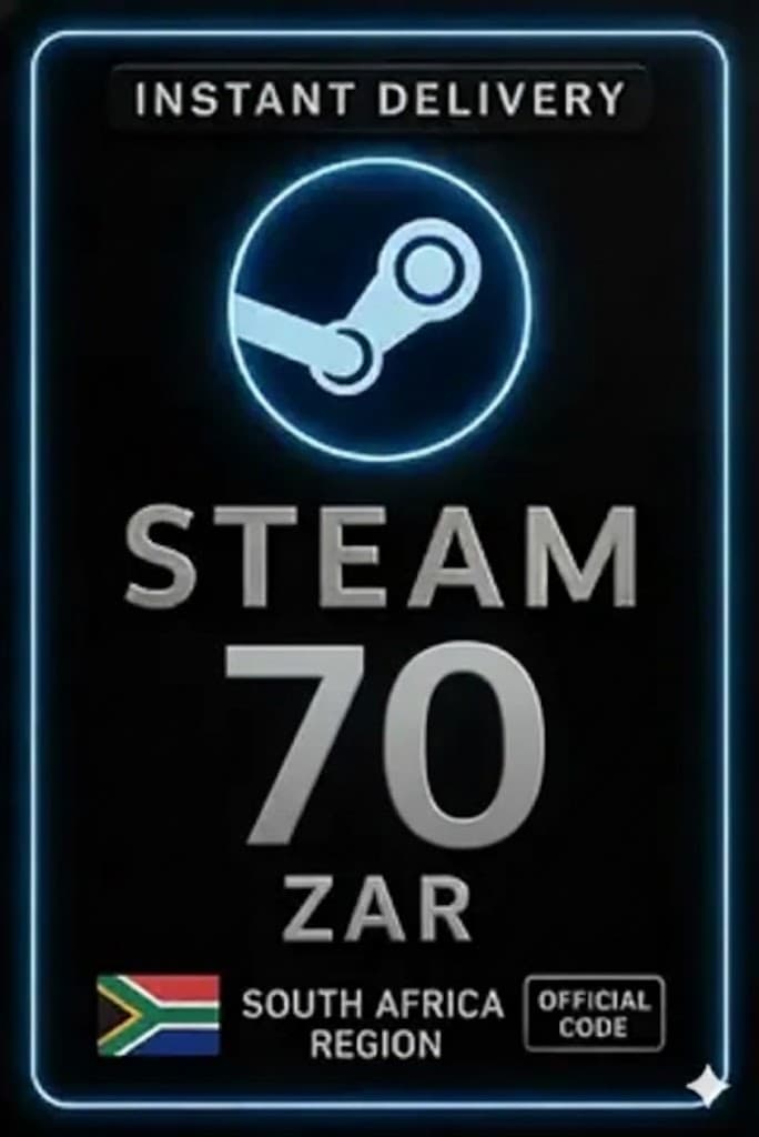Steam Wallet Code 70 ZAR - South Africa