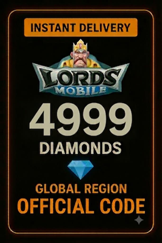 Lords Mobile - 4999 Diamonds (INT)