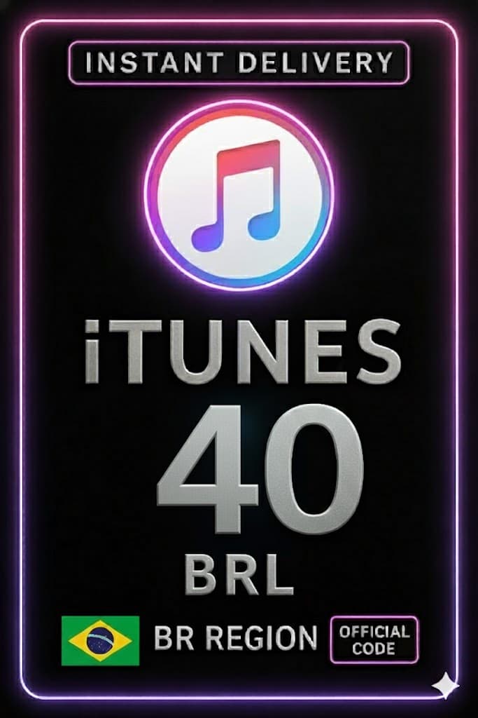 iTunes Gift Card - 40 BRL