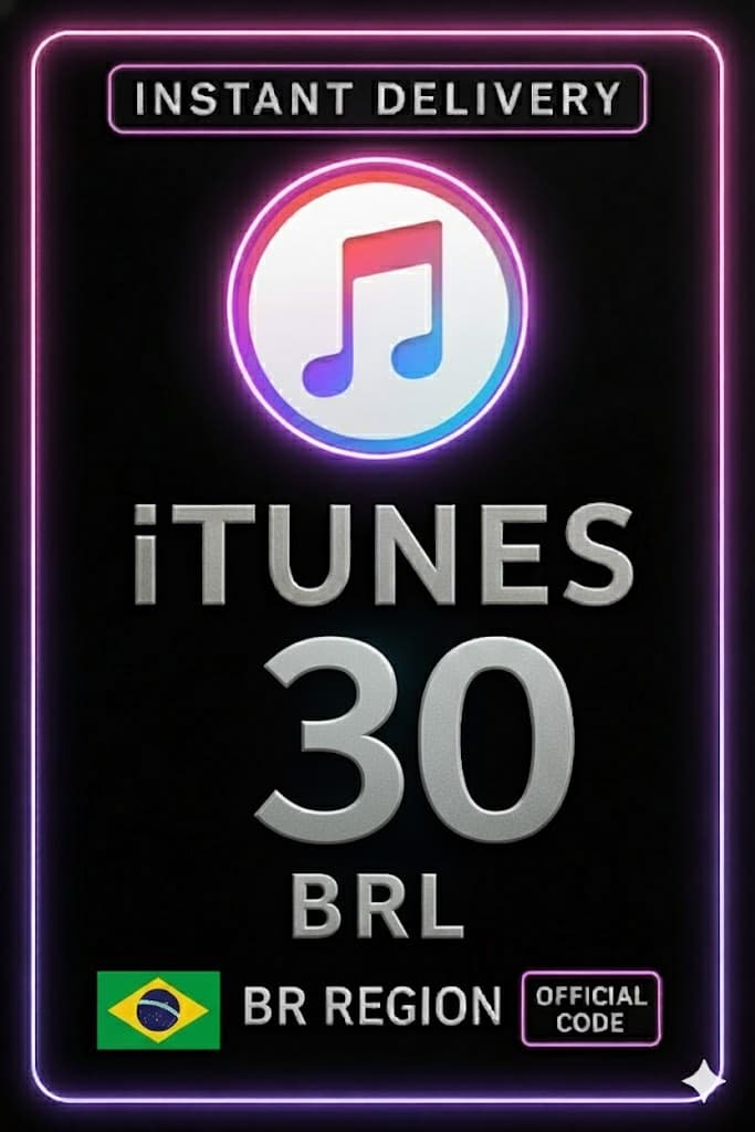 iTunes Gift Card - 30 BRL