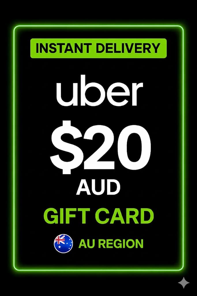 Uber poklon kartica - 20 AUD