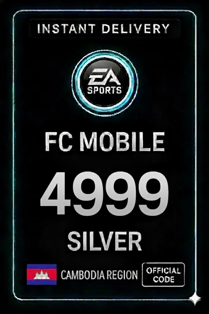 FC מובייל 4999 כסף כרטיס מתנה - קמבודיה