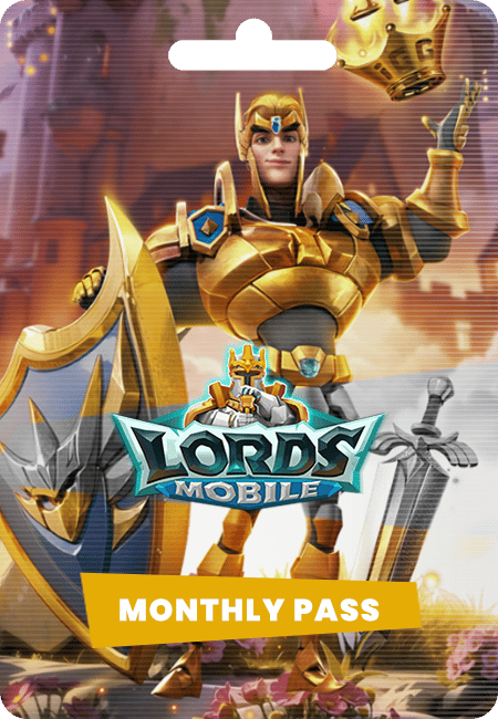 Lords Mobile Monthly Pass Top Up