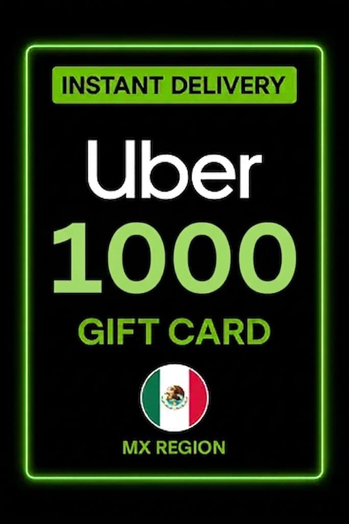 Uber Gift Card - 1000 MXN