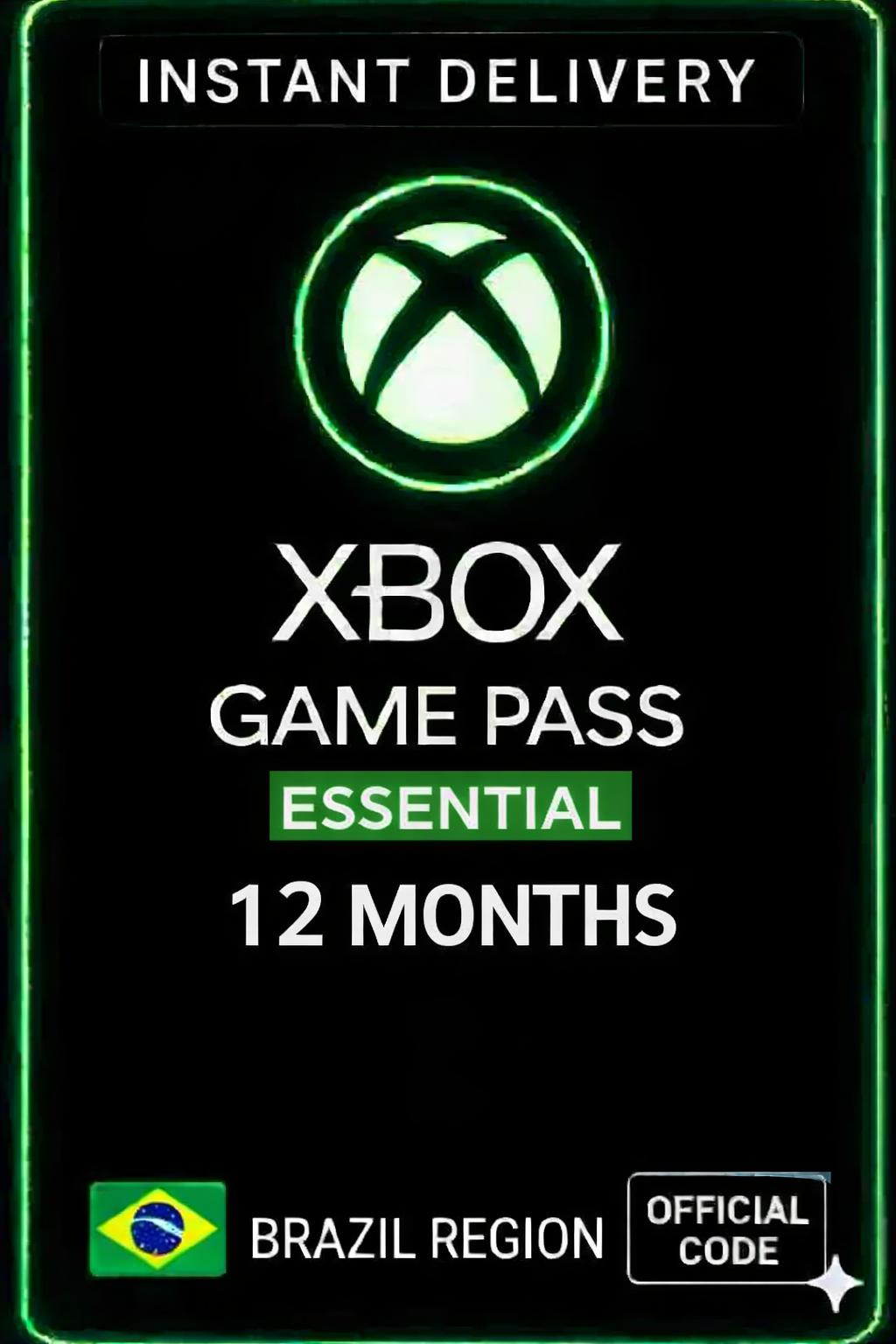 Xbox Game Pass Essential 12 Month (Brasil)