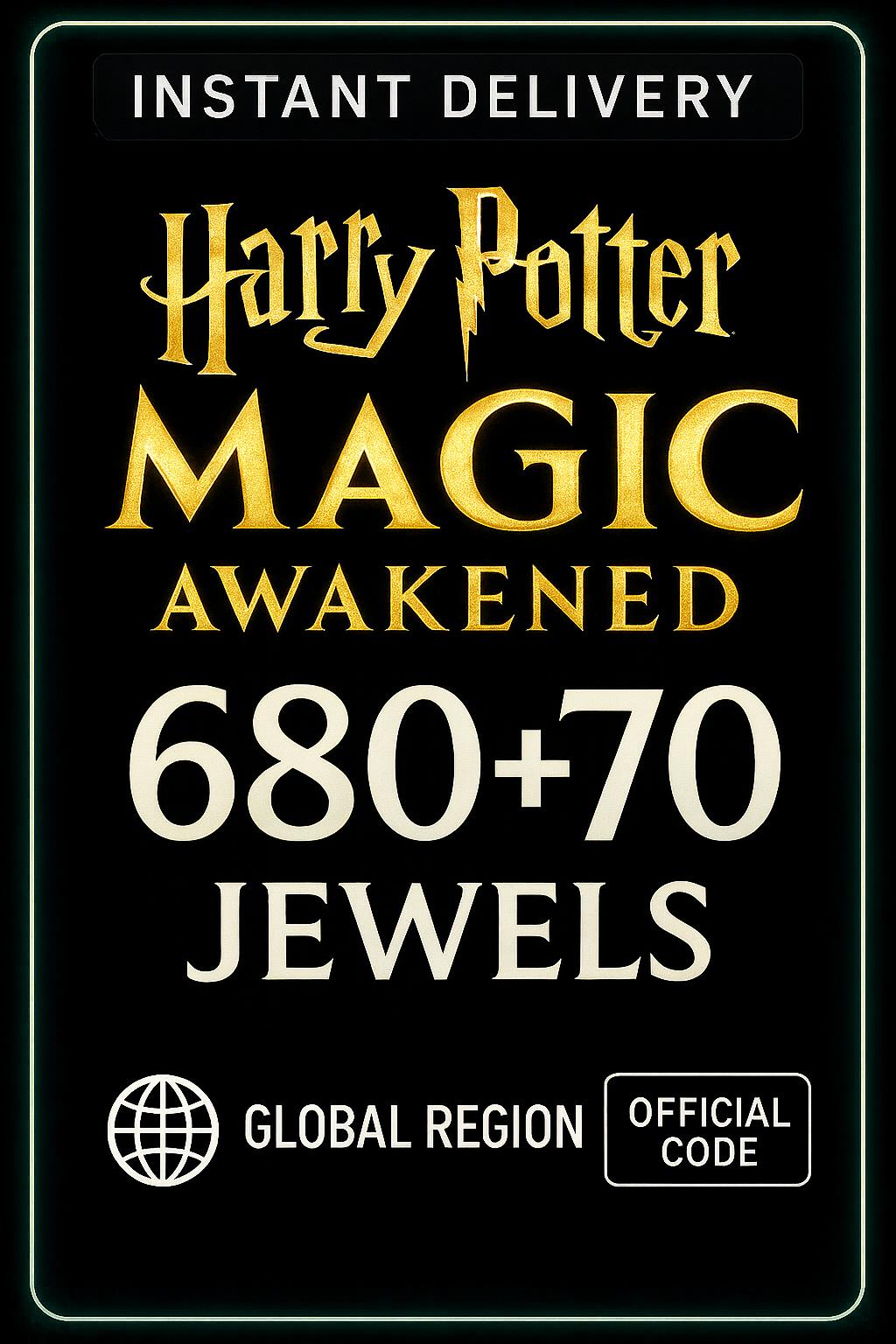 Harry Potter: Magic Awakened - 680+70 Gimsteinar - Hleðsla