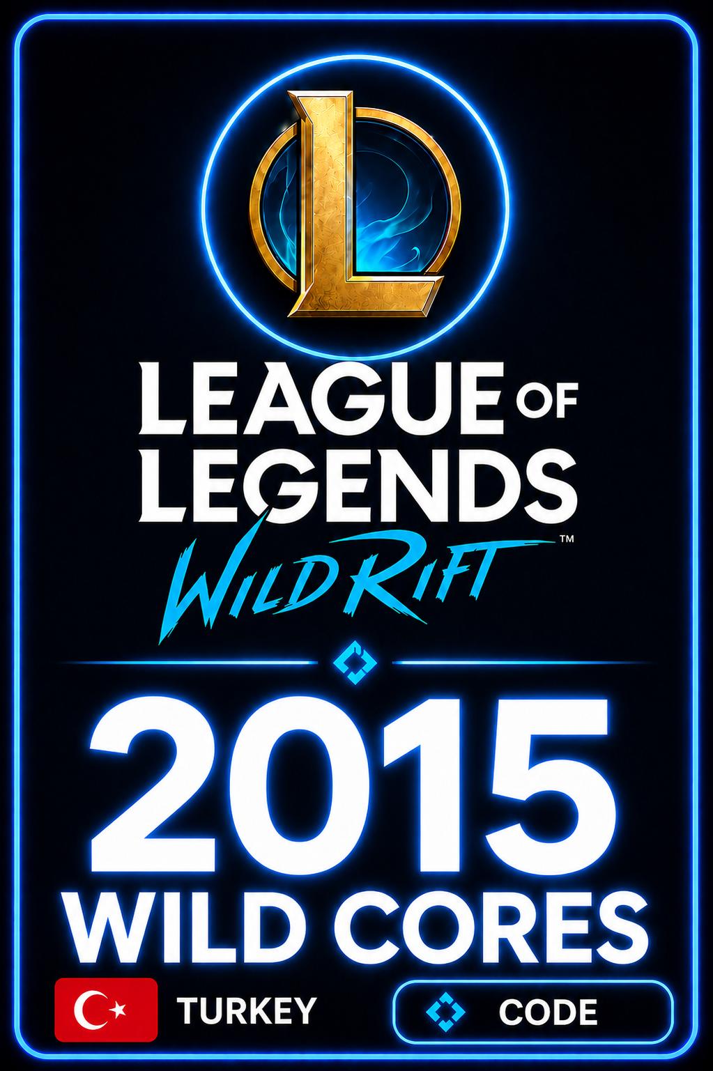 Riot Cash 500 TRY - 2015 Wild Cores (Turkey Server)