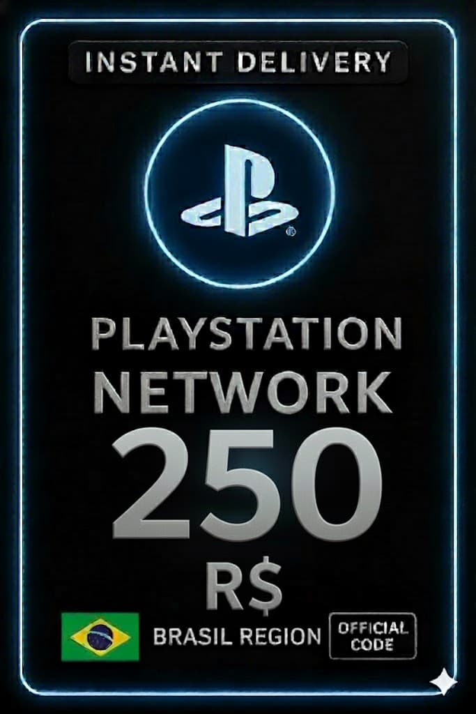 Playstation PSN kartica BR - R$250