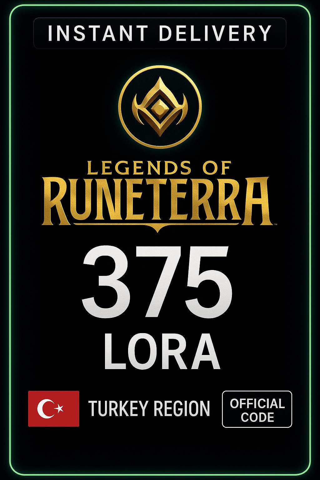 Legender fra Runeterra - 375 LoRa (Tyrkiet)
