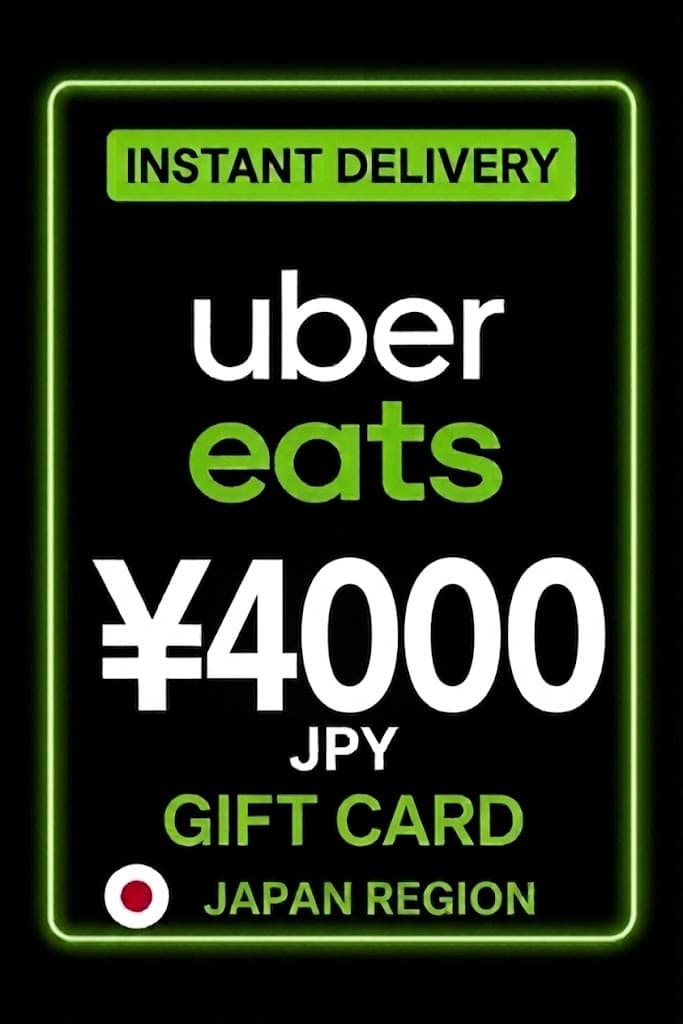 Uber & Uber Eats JP 4000 JPY