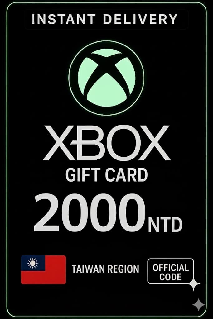Tarjeta de Regalo Xbox Live 2000 NTD Wallet