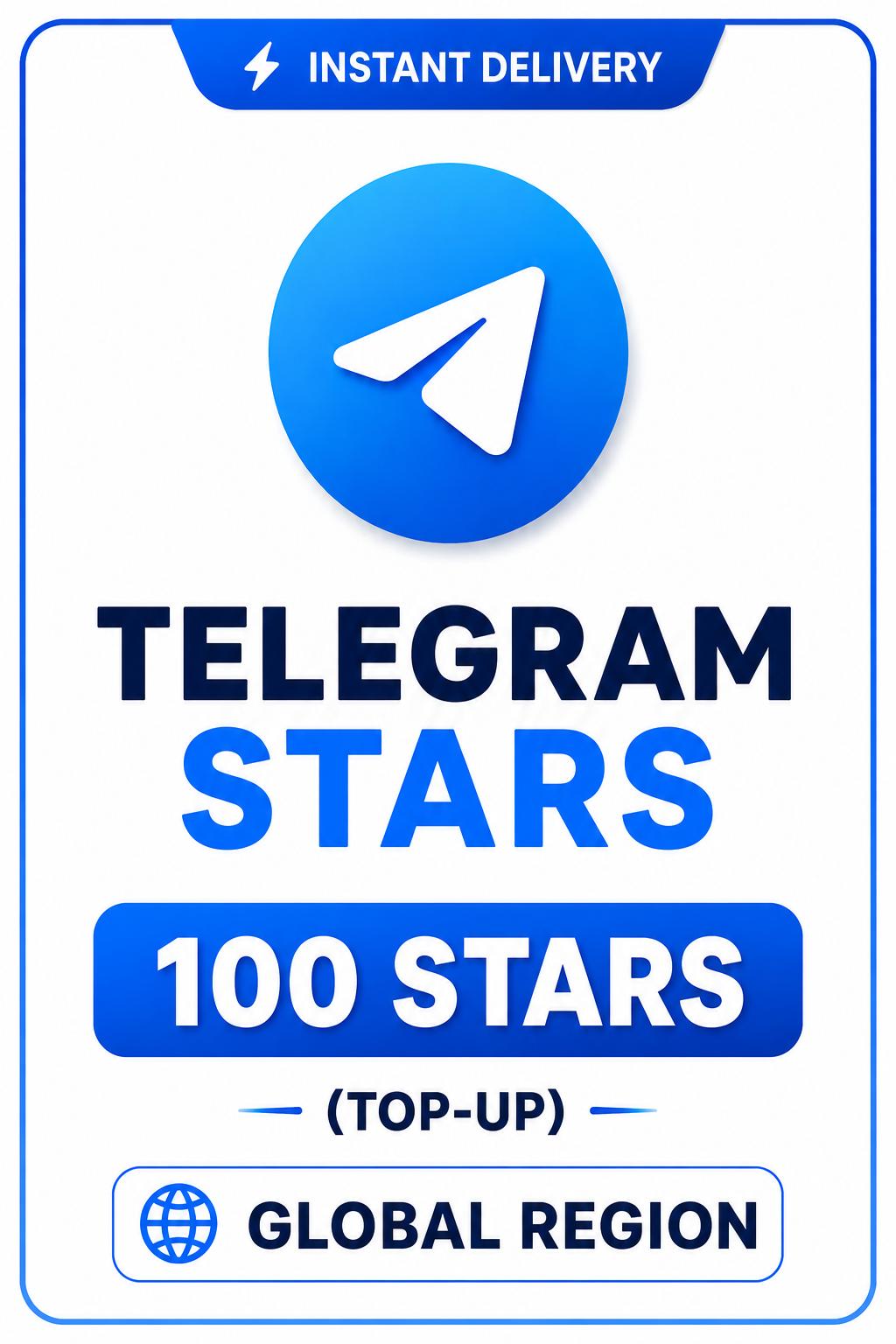 Telegram - 100 Stars (Top-Up)