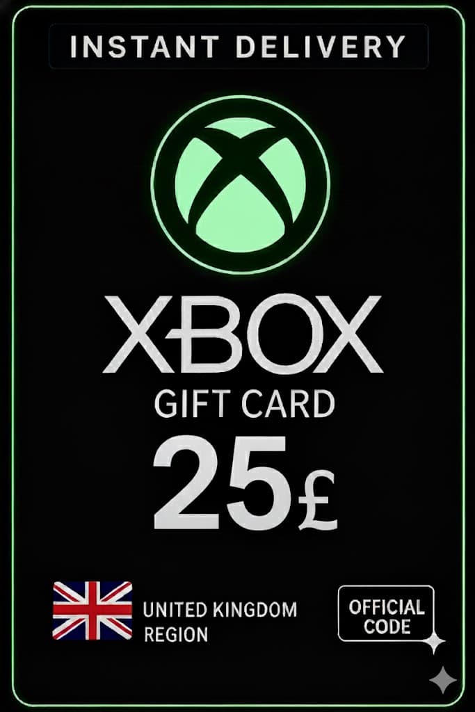 Xbox Live Gift Card £25 Wallet