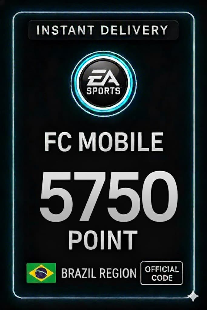 FC Mobile 5750 միավոր Նվեր Քարտ - Բրազիլիա
